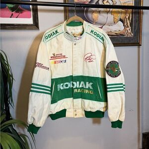 Vintage Kodiak Racing Jeff Hamilton NASCAR Jacket